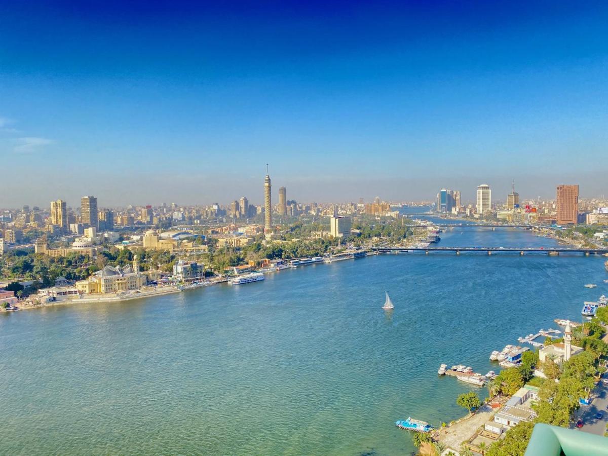 Chez Haytham At Four Seasons Nile Plaza Residential Suite Kairo Exteriör bild