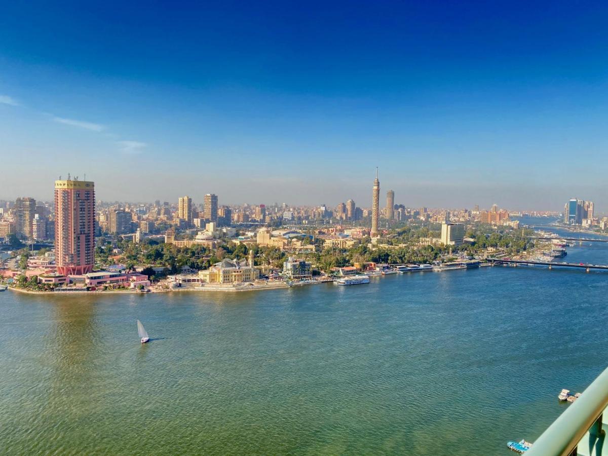 Chez Haytham At Four Seasons Nile Plaza Residential Suite Kairo Exteriör bild