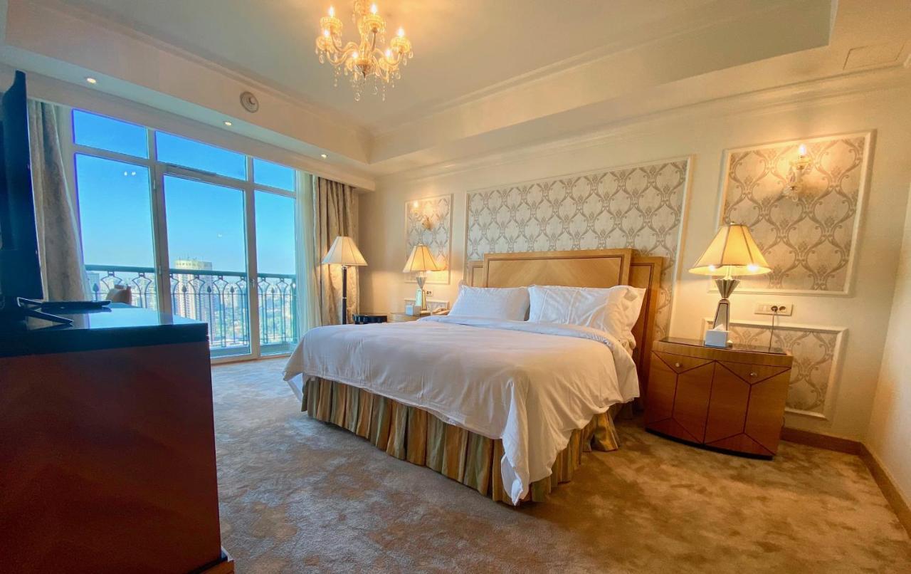 Chez Haytham At Four Seasons Nile Plaza Residential Suite Kairo Exteriör bild