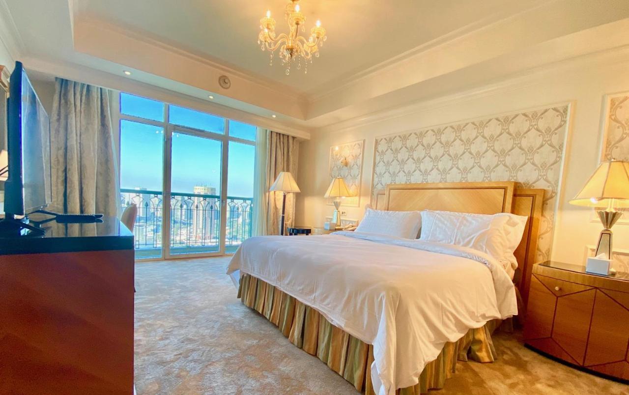 Chez Haytham At Four Seasons Nile Plaza Residential Suite Kairo Exteriör bild